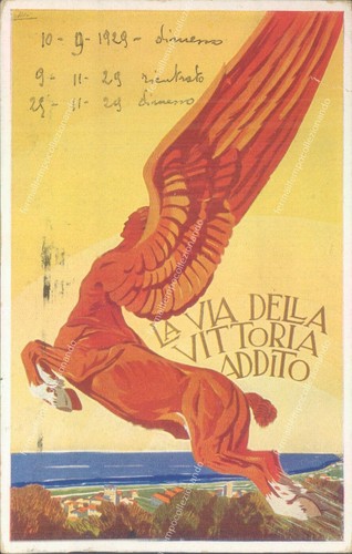 Af424 postcard aviation school - af424,