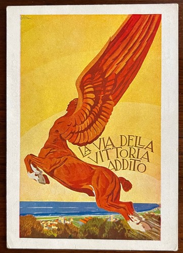 Cartolina militare scuola - cartolina,