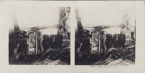 Great war observation post - observation,