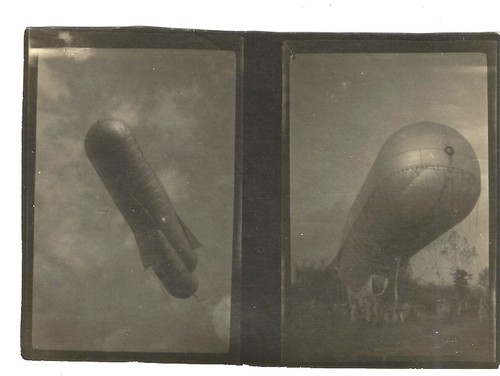 Ww1 dirigibile pallone - ww1,